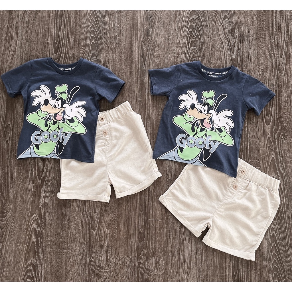 BỘ THUN BÉ TRAI, GÁI DISNEY PRIMAKR CỰC XINH -MÃ BBG06