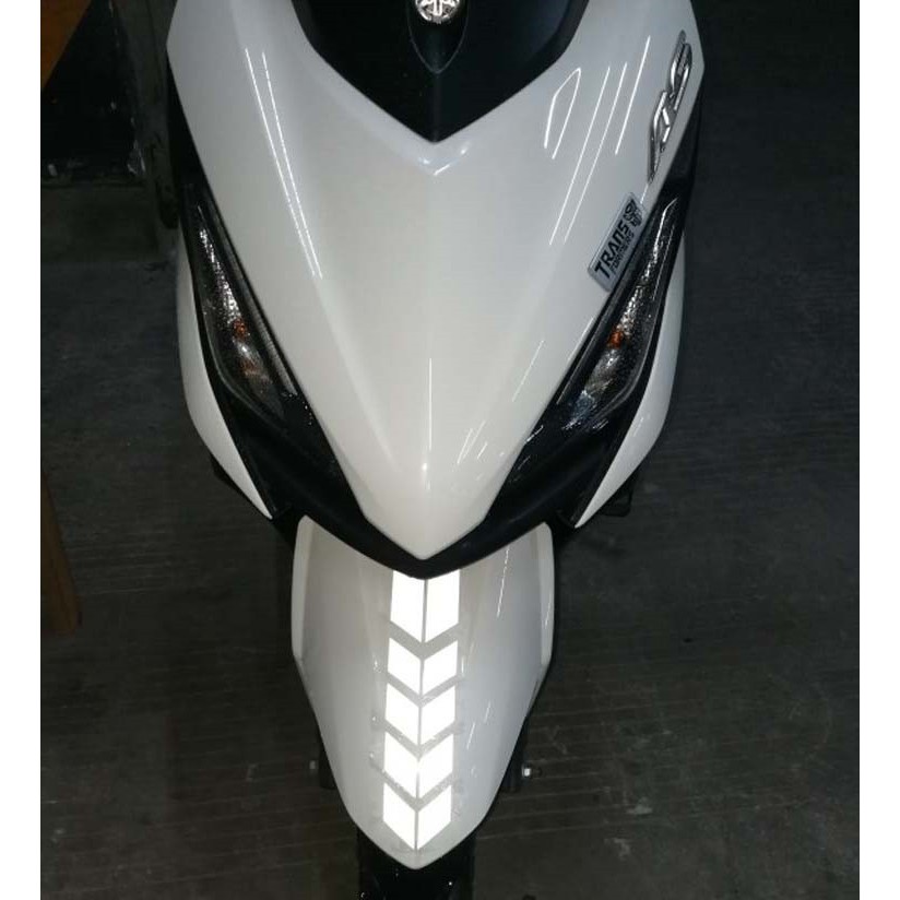 Decal phản quang dán tấm chắn bùn cho xe máy, xe đạp