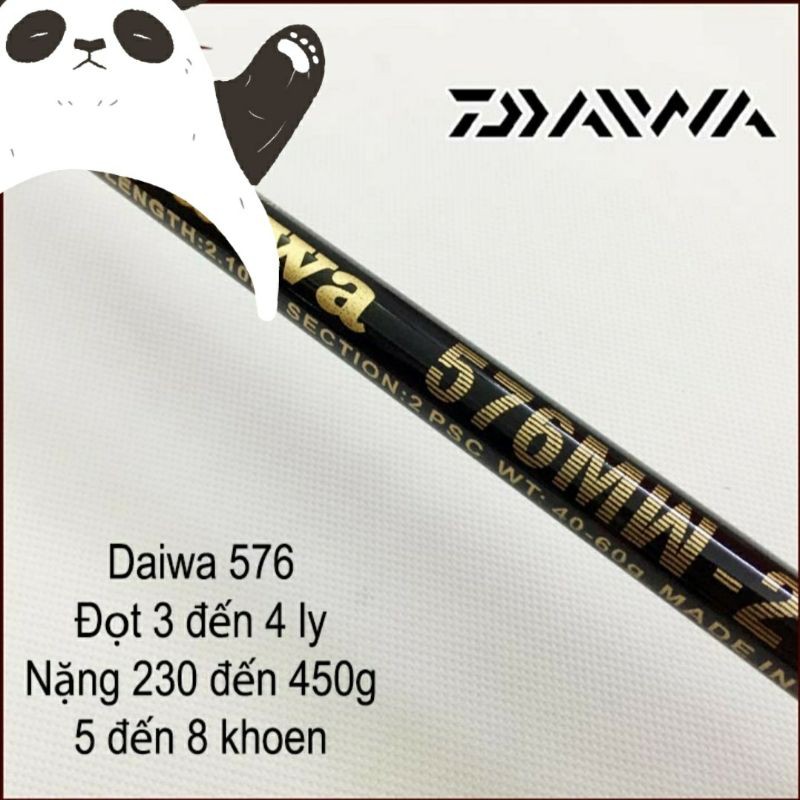 Cần Daiwa 576 1m8 2m1 2m4 2m7 3m