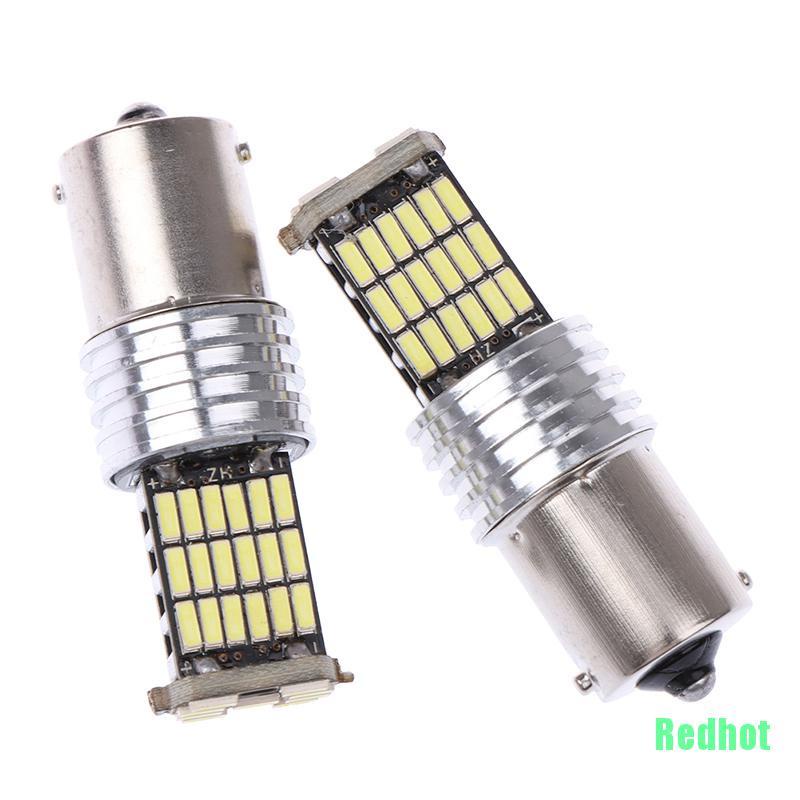 Bộ 2 Đèn Canbus 1156 15 Smd Ba15S P21W 6000k Ánh Sáng Trắng Cho Xe Hơi