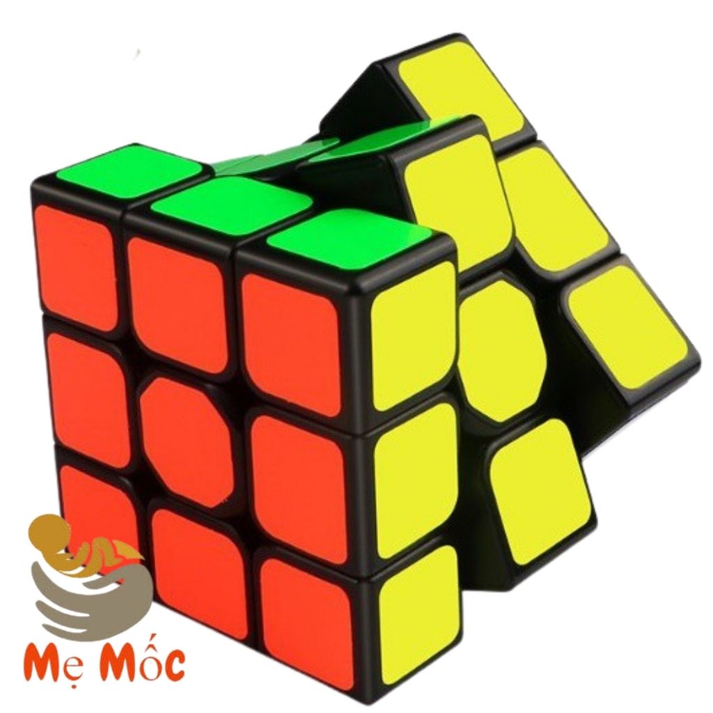 Rubik 3x3 Khối Lập Phương, Đồ Chơi Trẻ Em Rubic Phát Triển Trí Tuệ, Shop Mẹ Mốc ,RBLP