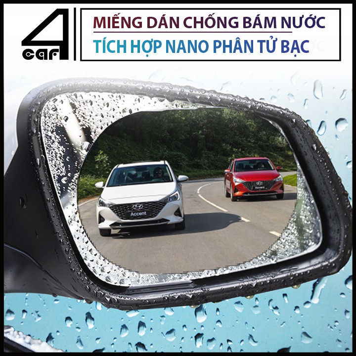 Combo miếng dán gương kính chống nước cho ô tô⚡Chống nước tuyệt đối⚡ dán gương kính tích hợp nano phân tử bạc chống nước