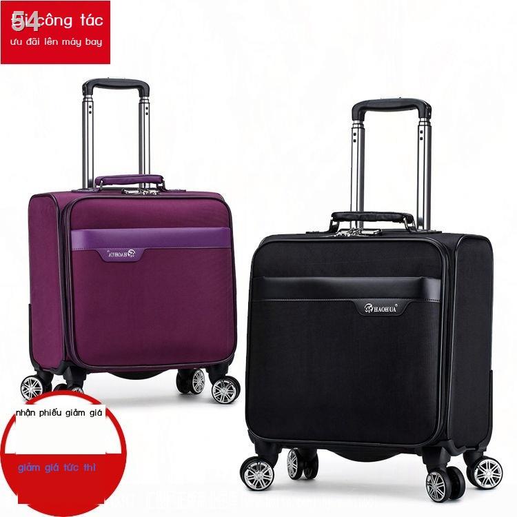 Hộp đựng đồ 18 inch cho nam doanh nhân vali nhỏ của nữ chuyến đi công tác mini Oxford vải mật khẩu vali du lịch