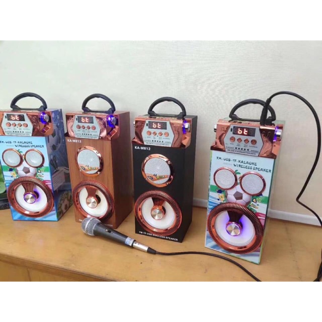 Loa blutooth tặng kèm mic