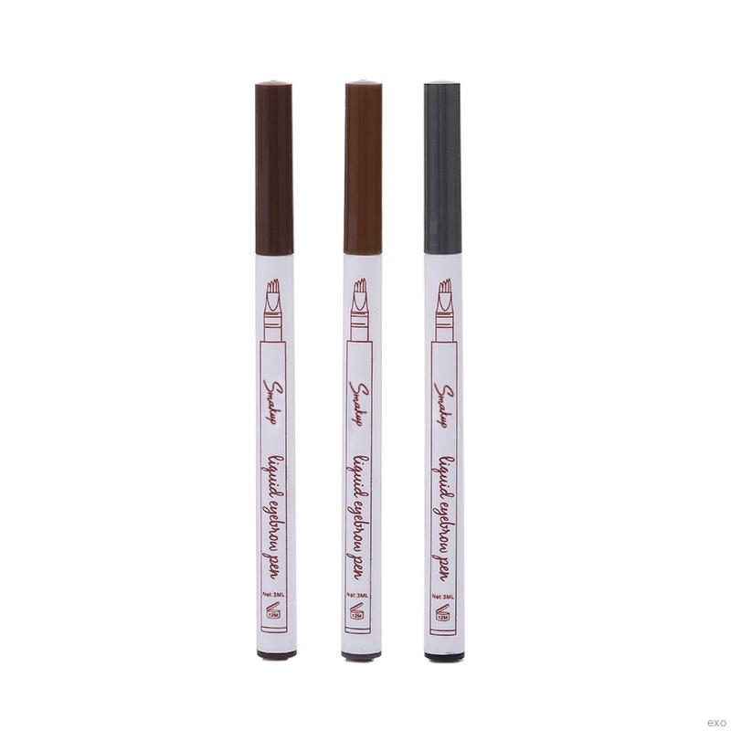 [Hàng mới về] ♕ exo ღ Bút kẻ mày đầu 4 ngạnh cho nét vẽ siêu mỏng và chống nhòe SMAKUP | BigBuy360 - bigbuy360.vn