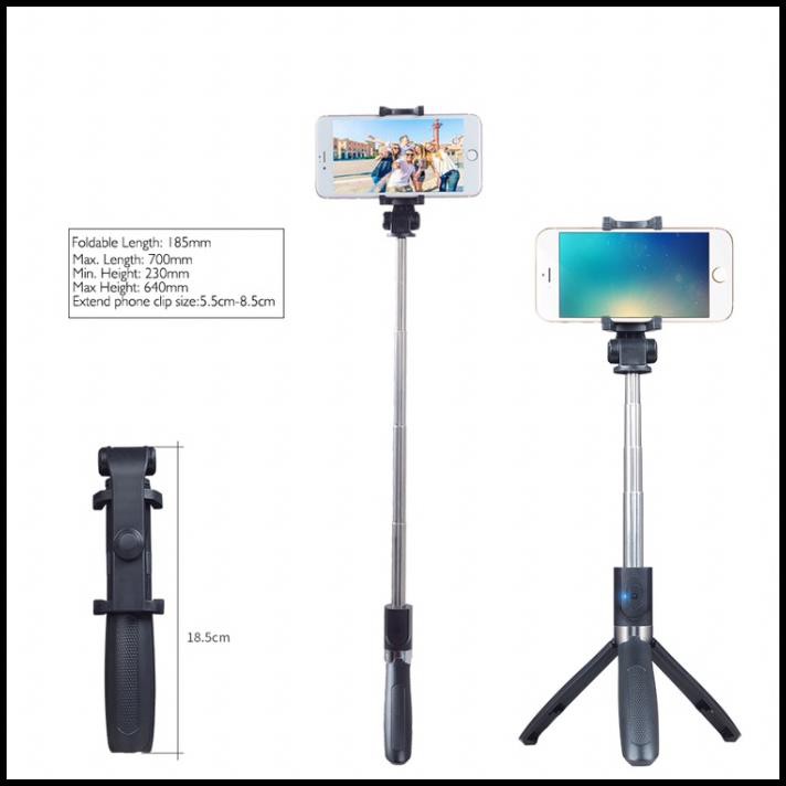 Gậy Tự Sướng Bluetooth Có Thể Kéo Dài Ốp Điện Thoại Thời Trang Hta319 | BigBuy360 - bigbuy360.vn