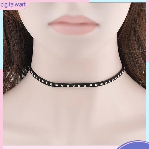 Vòng cổ choker thiết kế đinh tán cá tính trẻ trung dành cho nữ