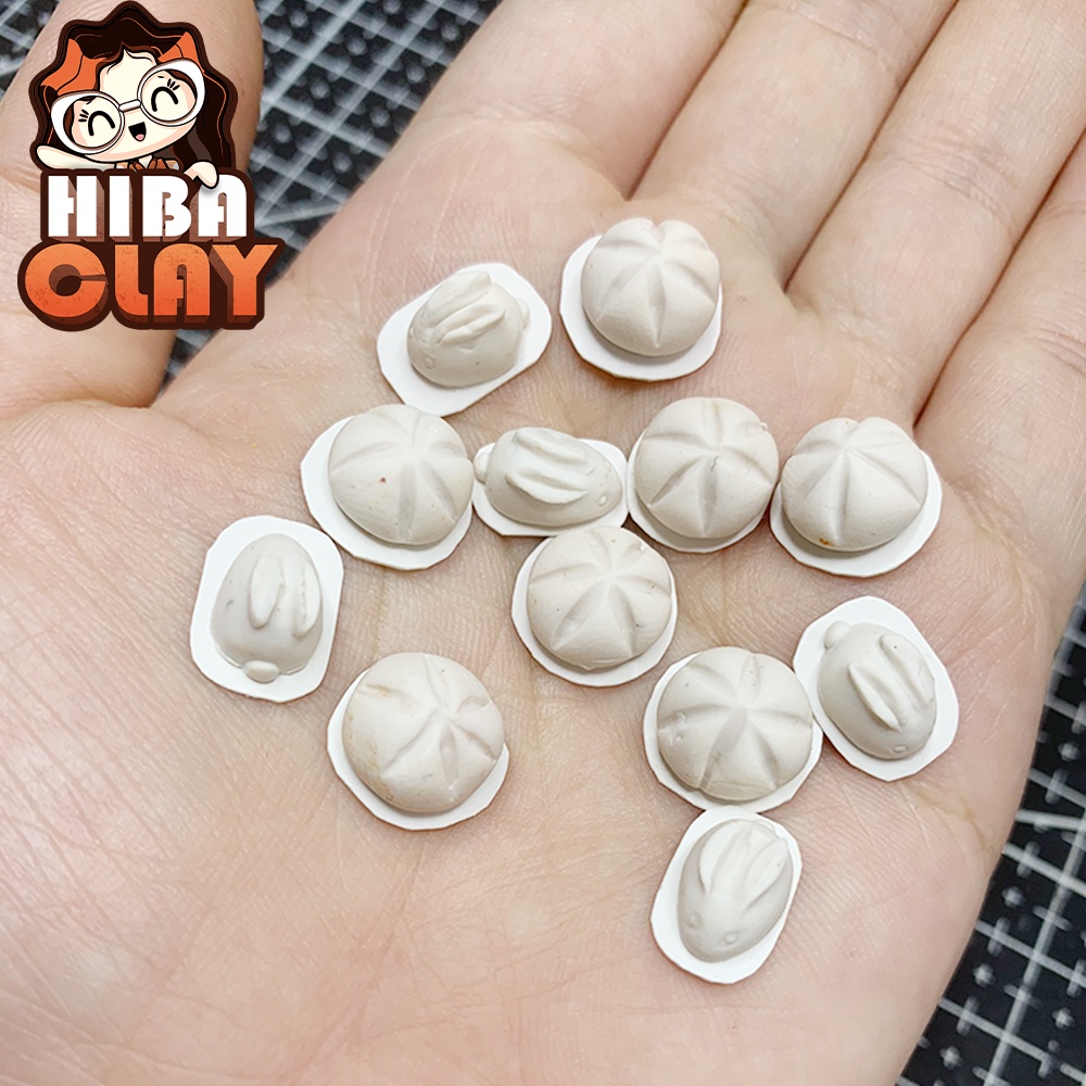 Bánh bao minifoof, đồ ăn tí hon, đồ ăn mini mô hình cho búp bê DIY