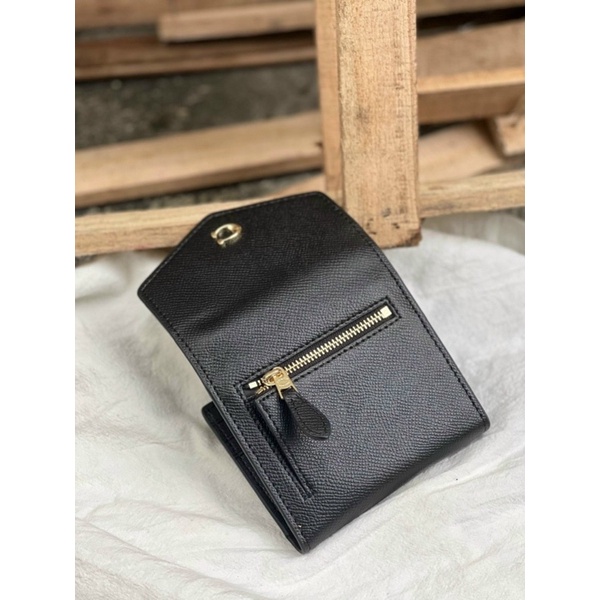 Ví Coach bì thư gập mini full box làm quà tặng