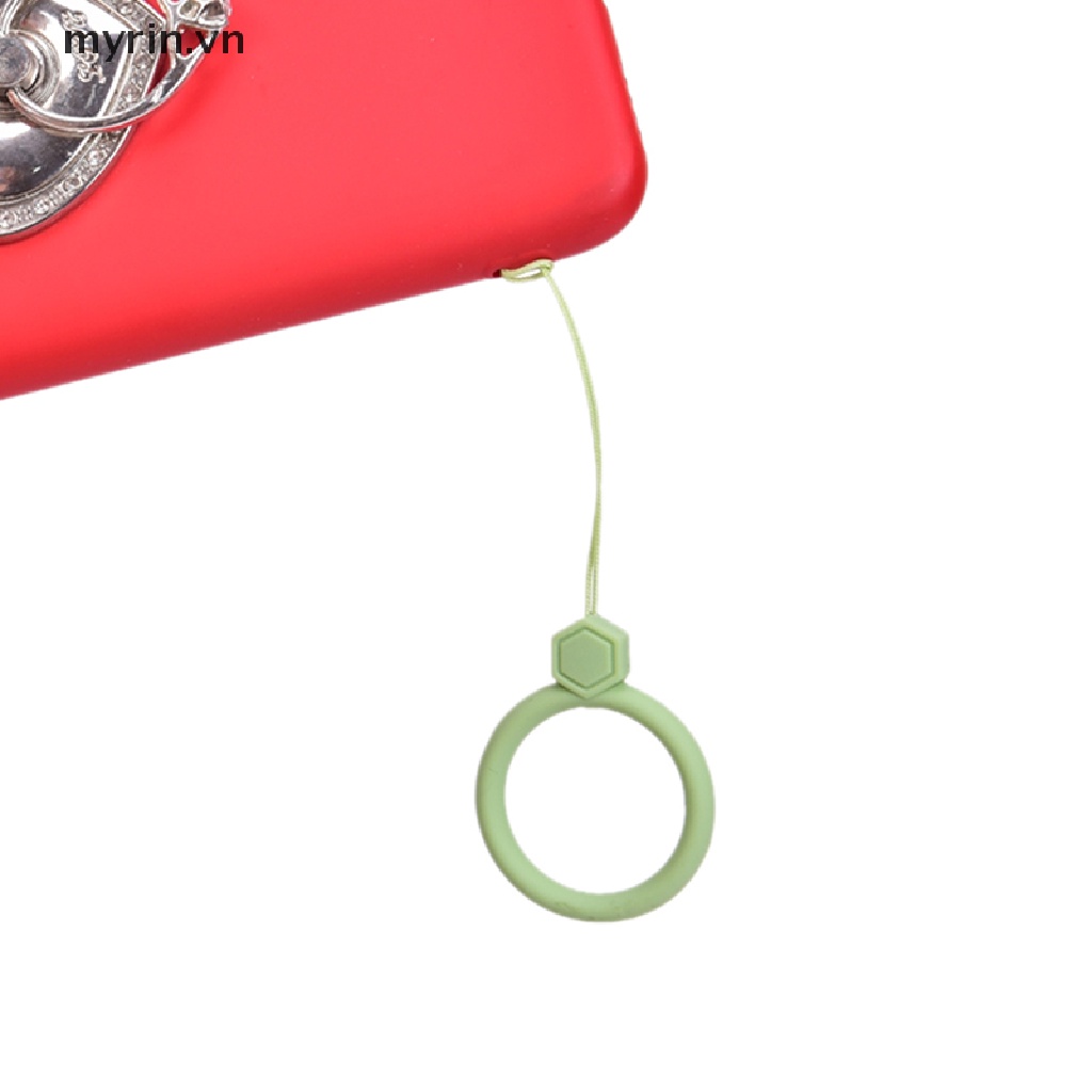 Vòng Nhẫn Silicon Ngắn Gắn Điện Thoại Chống Thất Lạc Thông Dụng