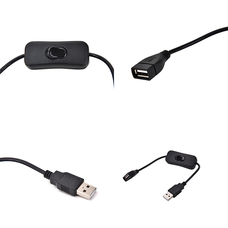 Dây Cáp Usb Kèm Công Tắc Điều Khiển Dành Cho Raspberry Pi