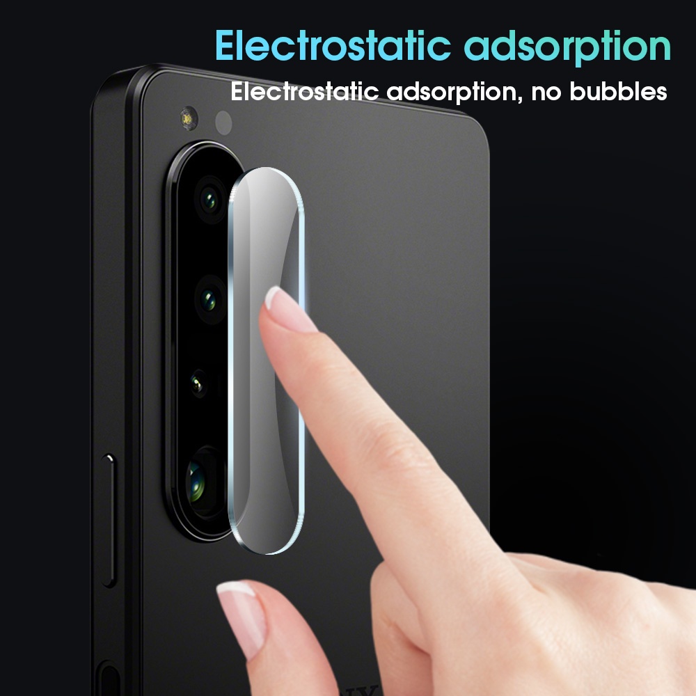 Kính Cường Lực 9H Bảo Vệ Ống Kính Máy Ảnh Sau Cho Sony Xperia 1 IV / Full HD