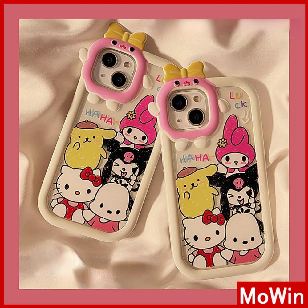 Ốp điện thoại silicon mịn tay in hoạt hình thích hợp cho iPhone 11 Pro Max 13 Pro Max 12 Pro Max 7Plus xr XS Max
