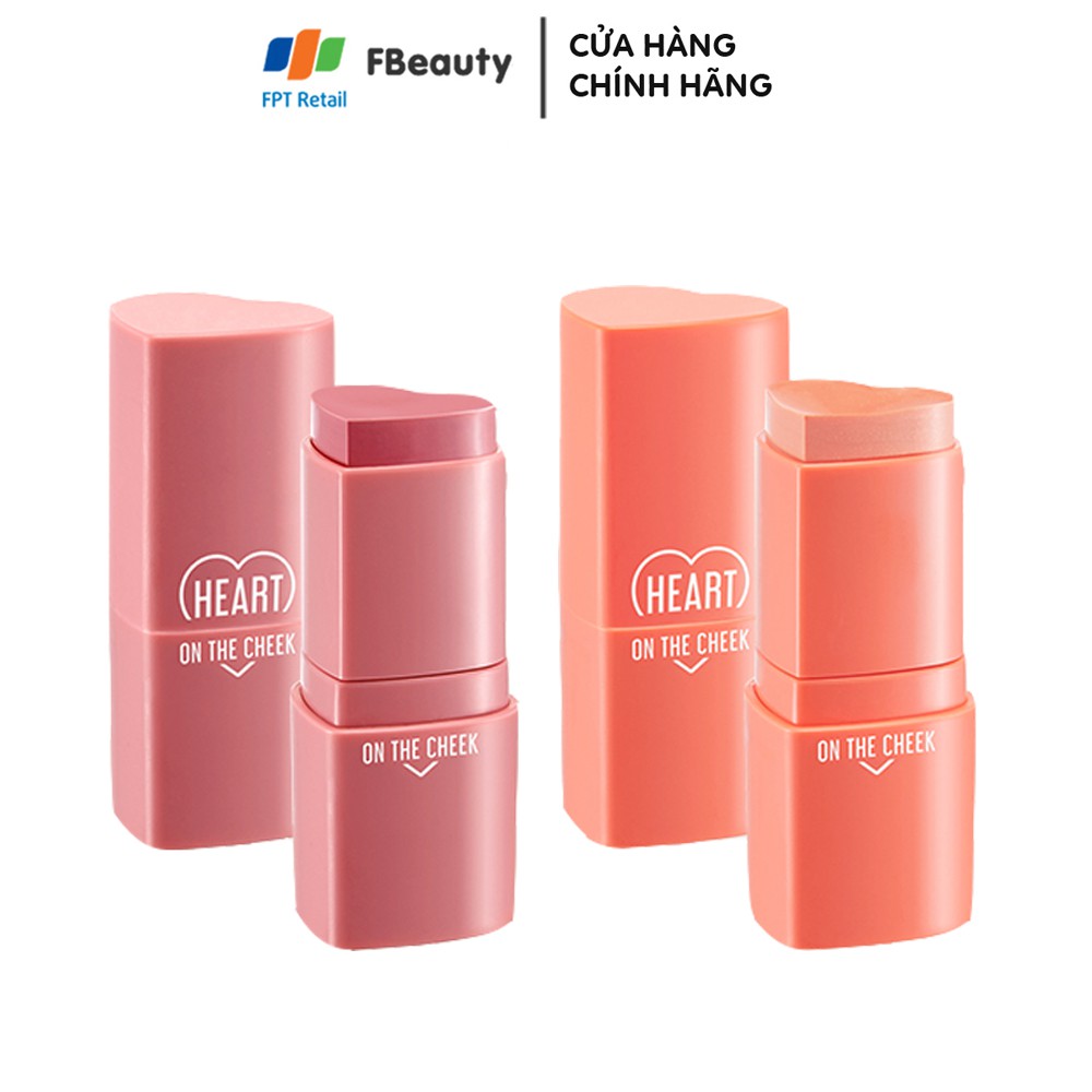 Phấn Má Hồng Dạng Thỏi A'PIEU Heart On The Cheek 5.5g