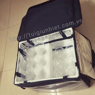 Túi giữ nhiệt giao hàng trà sữa