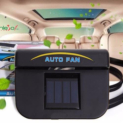 Quạt thông gió ô tô năng lượng mặt trời Auto Fan (ĐEN)