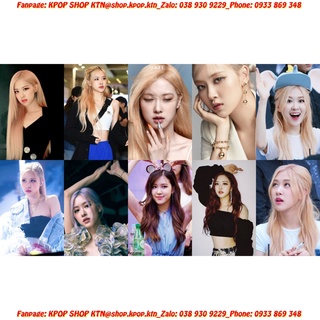 Card bo góc rosé black pink
