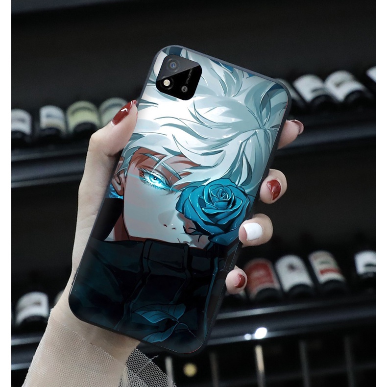 Ốp Điện Thoại Mềm Hình Jujutsu Kaisen Gojo Satoru A Cho Realme C11 C12 C15 C17 C20 C21 C21Y