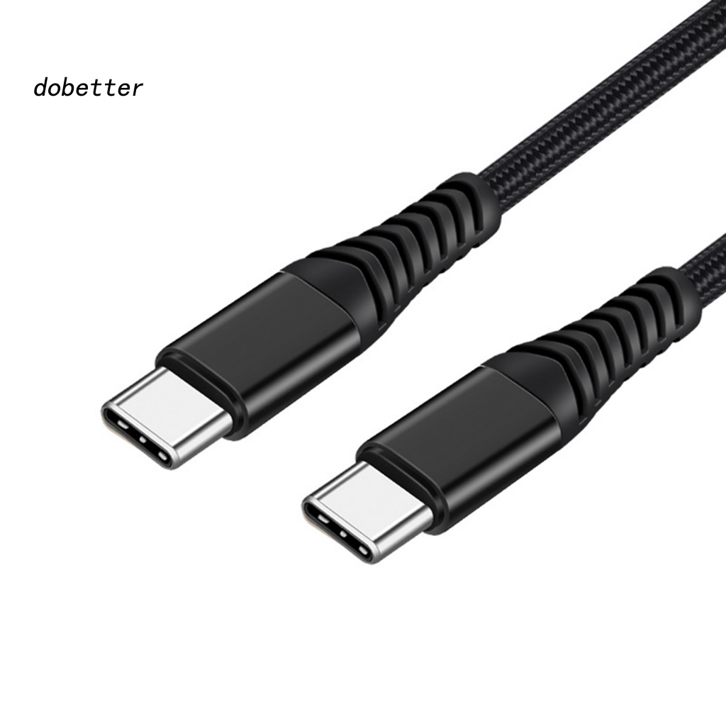 Cáp Sạc Nhanh USB-C Sang USB Type-C Bằng Hợp Kim Nhôm Cho Notebook