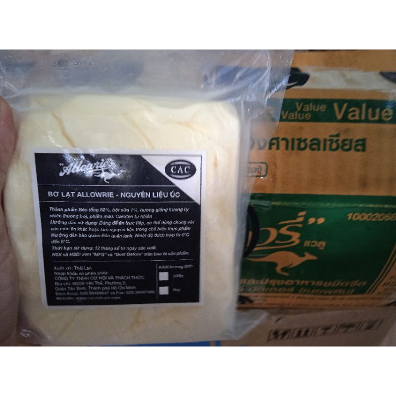 Bơ Lạt Làm Bánh Chuột Túi Gói 500g Giá Tốt