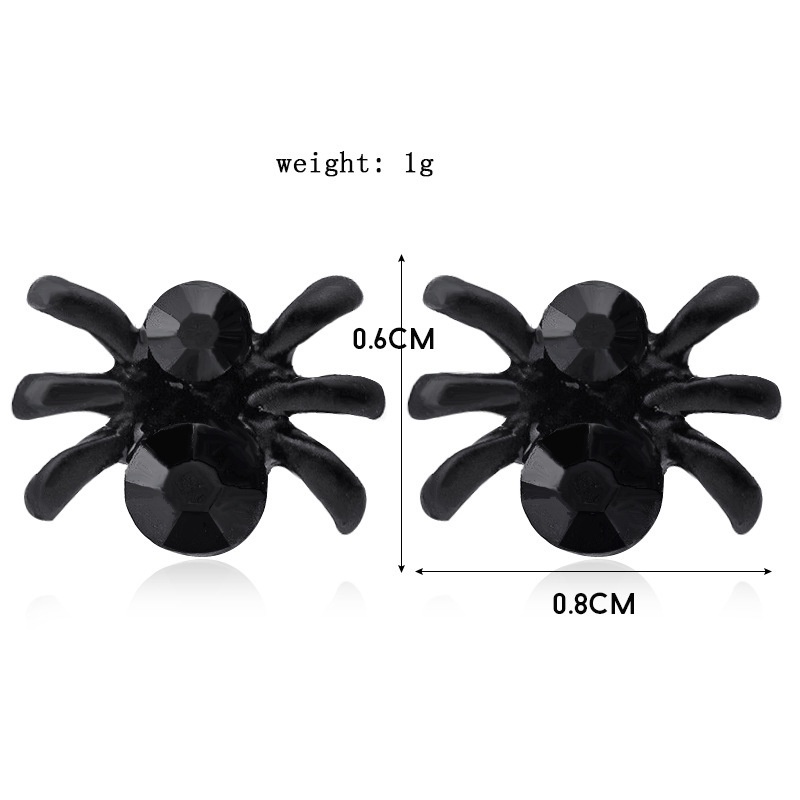 1 cặp khuyên tai acrylic hình côn trùng hoạt hình mới lạ cho nữ