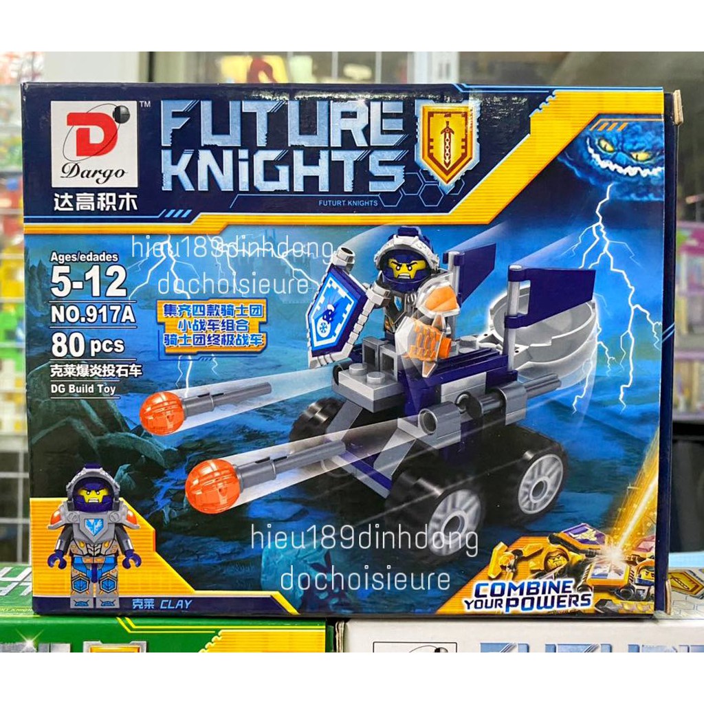 Lắp ráp xếp hình NEXO KNIGHTS 917
