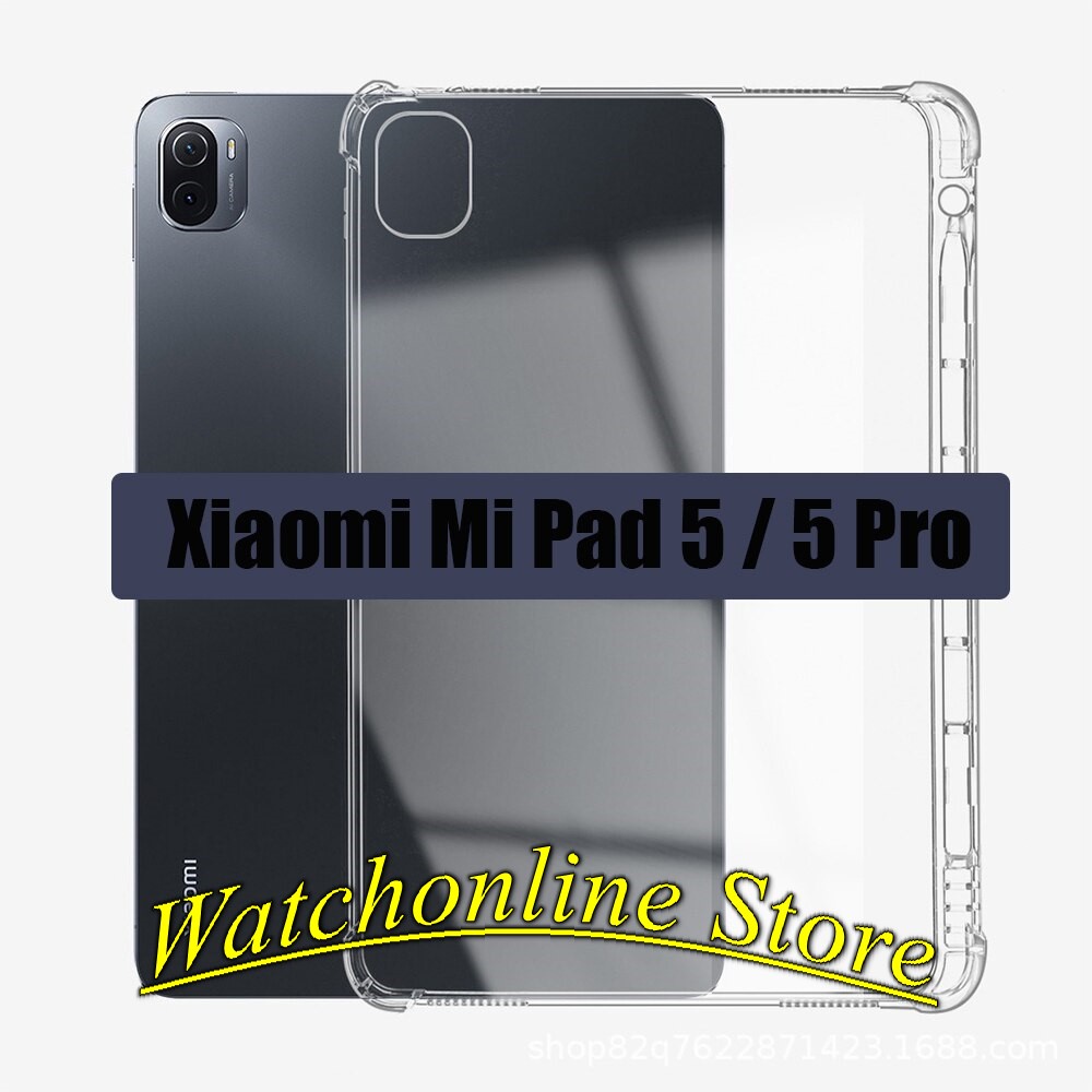 Ốp lưng silicon chống sốc chống va đập Xiaomi MiPad 5 MiPad 5 pro Mi Pad 5 Mi Pad 5 pro 11 inch (2021) có khe đựng bút