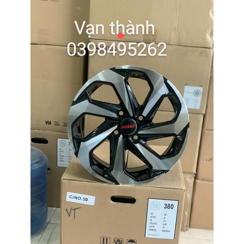 Mâm 15inch dành cho accent, vios, city