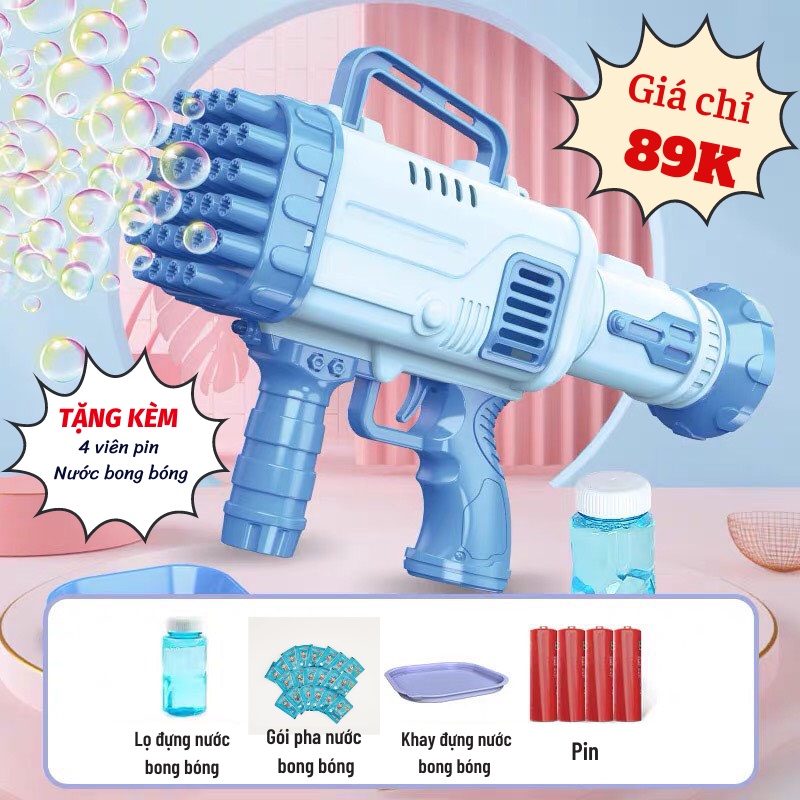 Súng Bắn Bong Bóng Súng Đồ Chơi Cho Trẻ Em Siêu Hot 2022 Titan.st