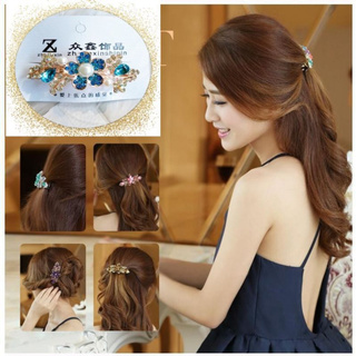 KẸP TÓC ĐÍNH ĐÁ LẤP LÁNH(KẸP NỮA TÓC)