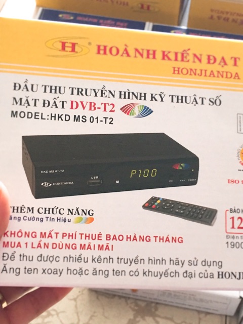 Combo trọn bộ Đầu thu DVBT2 .bộ đầu thu-15mdây-anten