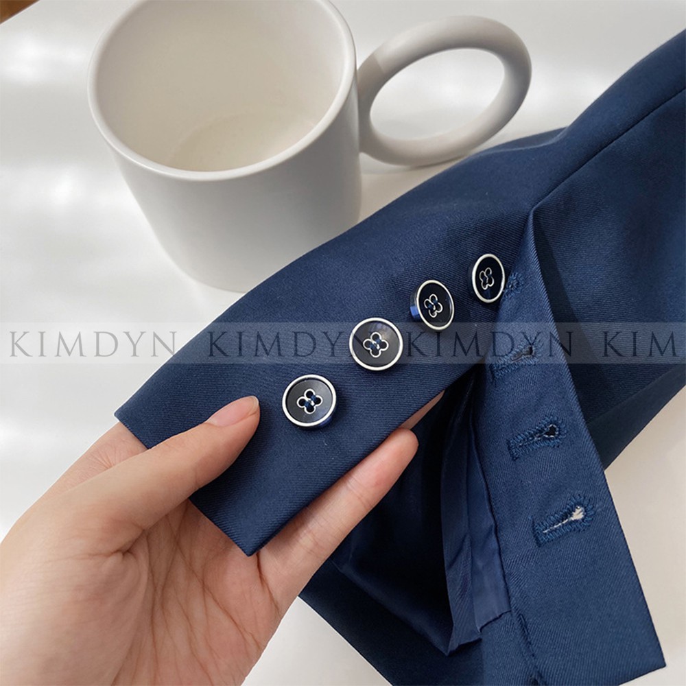 Áo blazer nữ áo vest ngắn form rộng cá tính KimDyn [KDBL07] | BigBuy360 - bigbuy360.vn