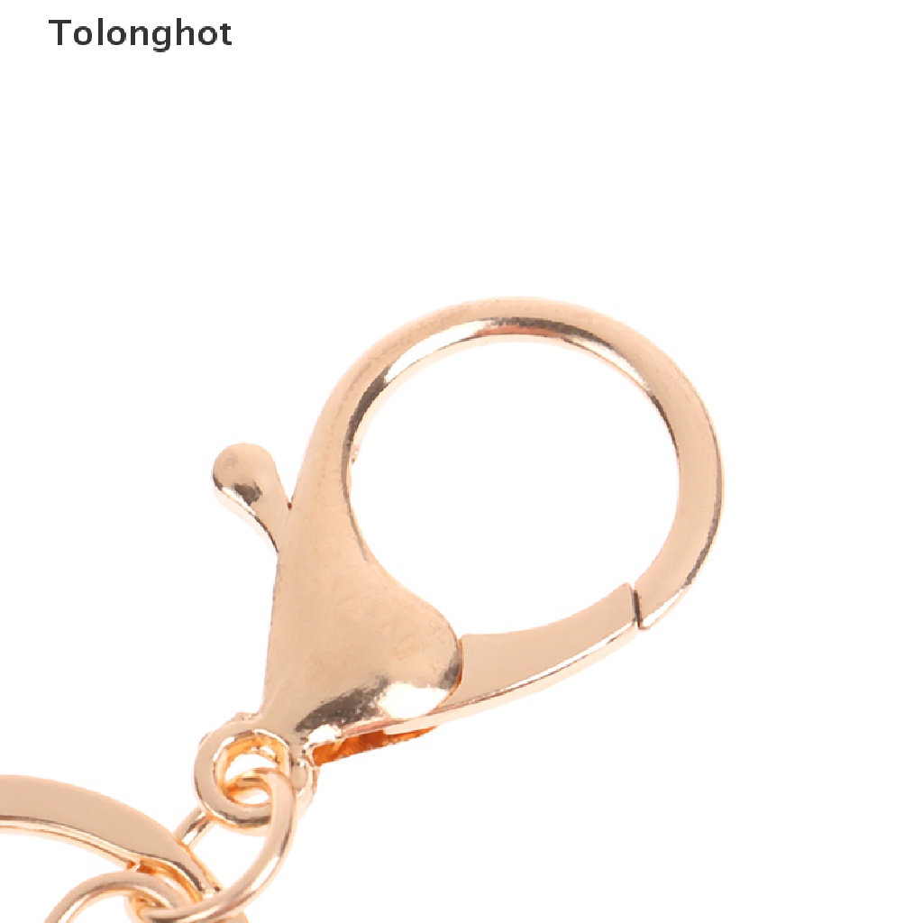 Móc Khóa Tráng Men Hình Thỏ / Mèo / Hoa Dễ Thương