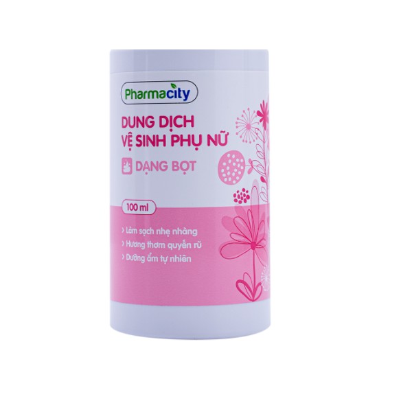 Dung Dịch Vệ Sinh Phụ Nữ Dạng Bọt Pharmacity 100ml