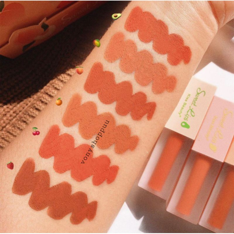 (hàng Mới Về) Son Kem Lì Nhập Khẩu Từ Thái Lan Chất Lượng Cao Mờ / Matte | BigBuy360 - bigbuy360.vn