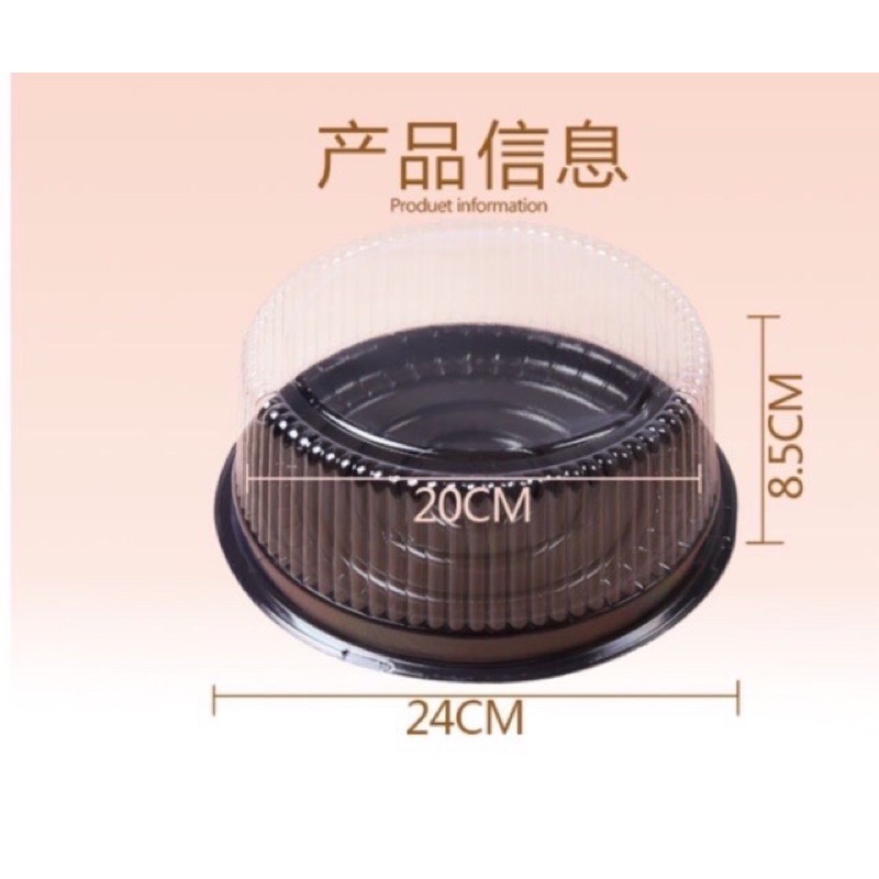 Hộp Nhựa đựng bánh A024