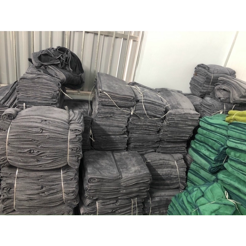 Khăn gội đầu, quấn đầu loại DÀY , Khăn nails siêu thấm nước cho spa và salon tóc, KT 35*75cm