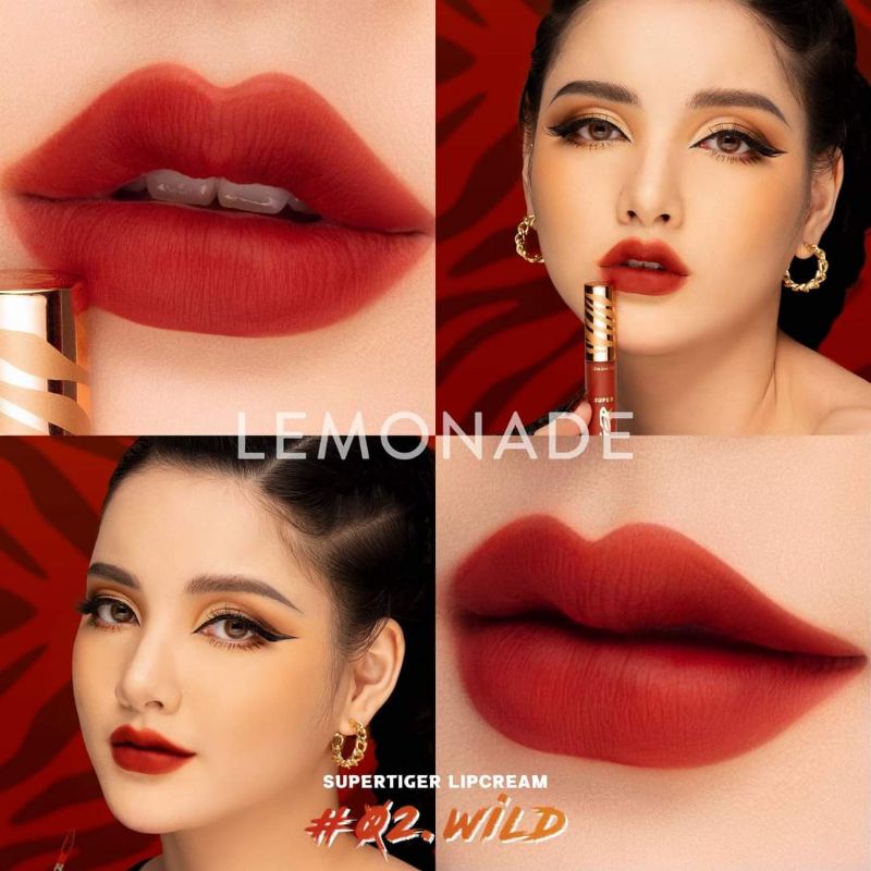 SON KEM LỲ LEMONADE SUPERTIGER LIPCREAM