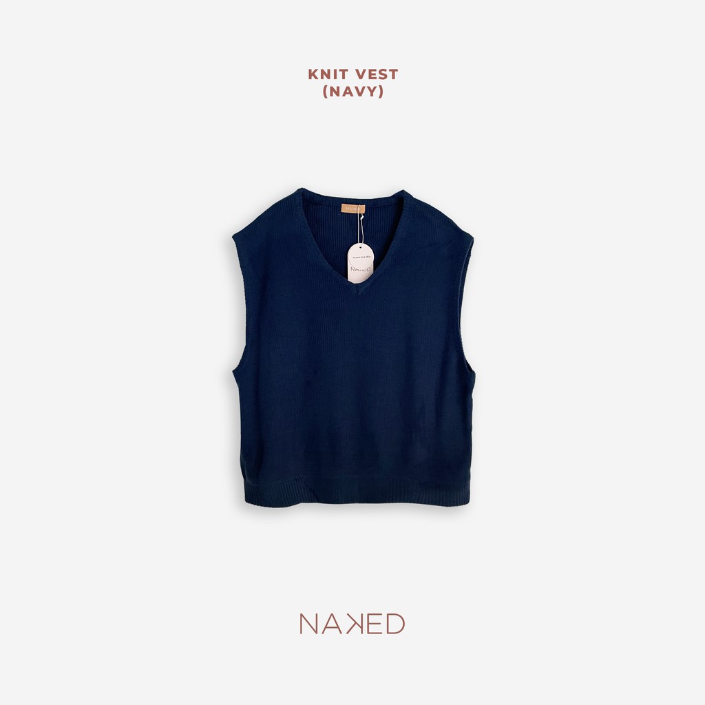 Naked by V - Áo len gile Knit Vest | BigBuy360 - bigbuy360.vn