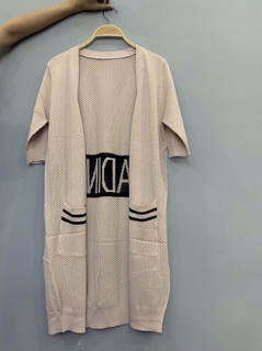 Áo khoác len form dài cardigan