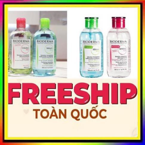 [ 𝑪𝒉𝒖𝒂̂̉𝒏 𝑪𝒉𝒊́𝒏𝒉 𝑯𝒂̃𝒏𝒈 ] Nước Tây Trang  Bioderma 500ml ⚡️ Hàng Nội Địa Pháp Có Nút Nhấn | BigBuy360 - bigbuy360.vn