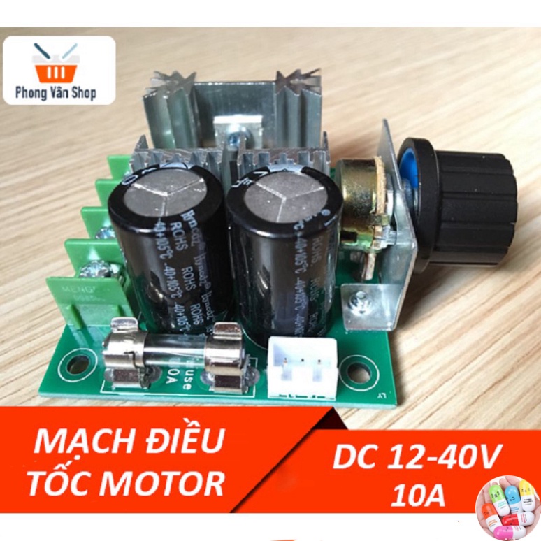 Mạch Điều tốc  motor DC 12v-40v 10a ( Có Bán Sỉ)