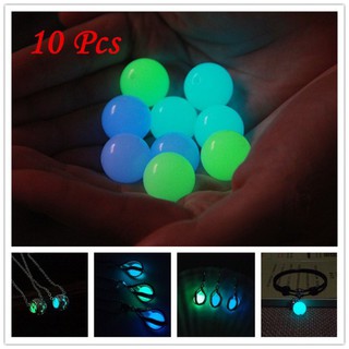 Set 10 Hạt Đá Dạ Quang Làm Trang Sức Thủ Công