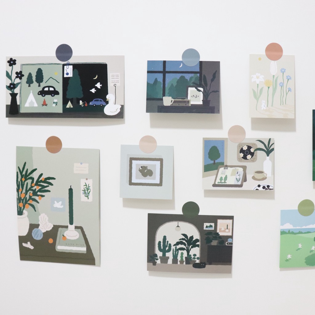 Set 9 ảnh kết cấu độc đáo trang trí phòng