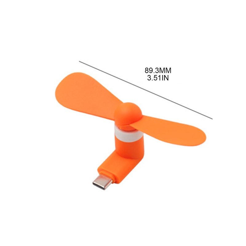 Quạt Mini Cổng USB C Cho Thiết Bị Android