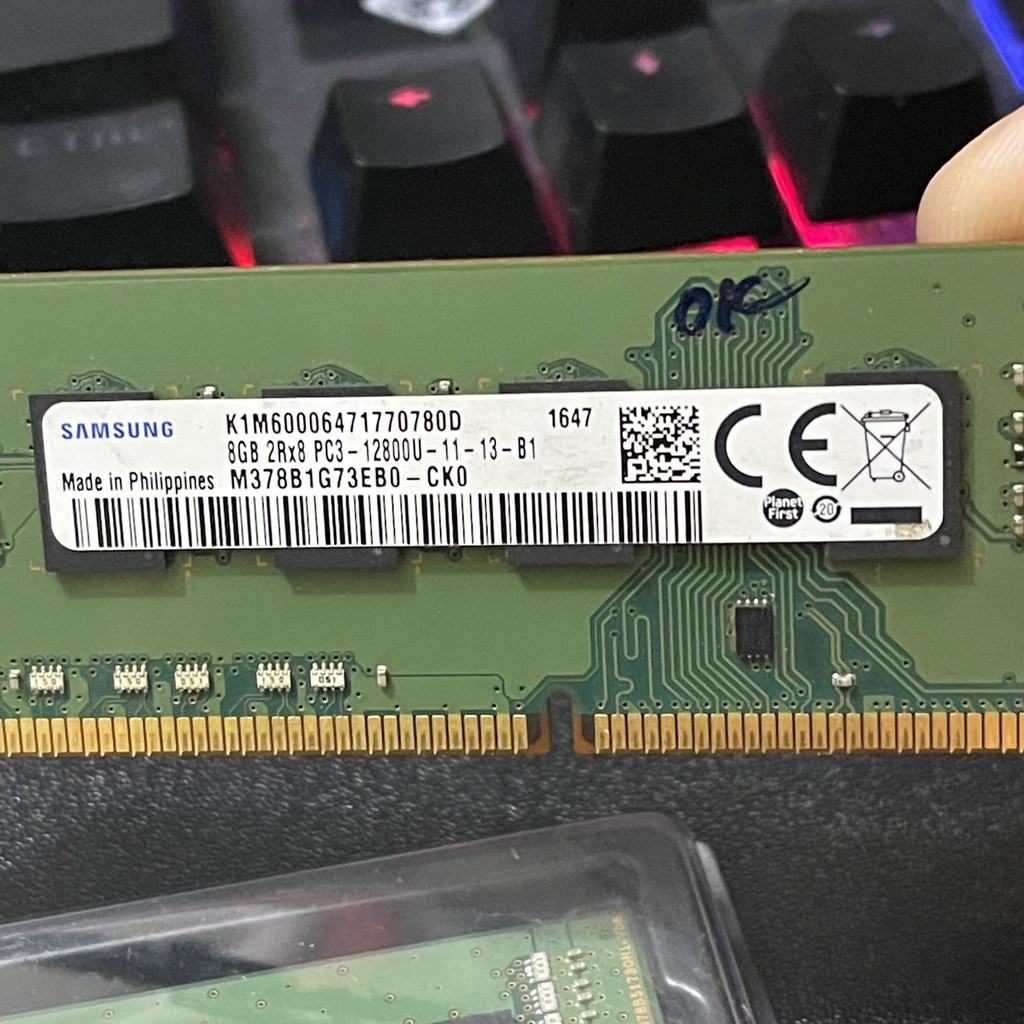 Ram PC DDR3 4GB Samsung, Cruical, Gskill bus 1333, 1600