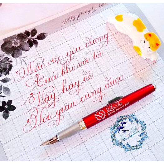 Bút Leta 382 Calligraphy - Bút lá tre ngòi S