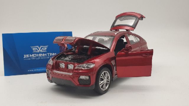 Xe Mô Hình Bmw X6M tỉ lệ 1:32 Hãng MiniAuto sản xuất