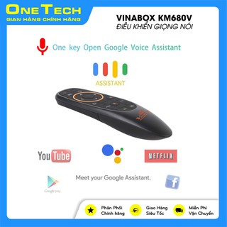 Remote voice vinabox km680v - điều khiển bằng giọng nói chính hãng