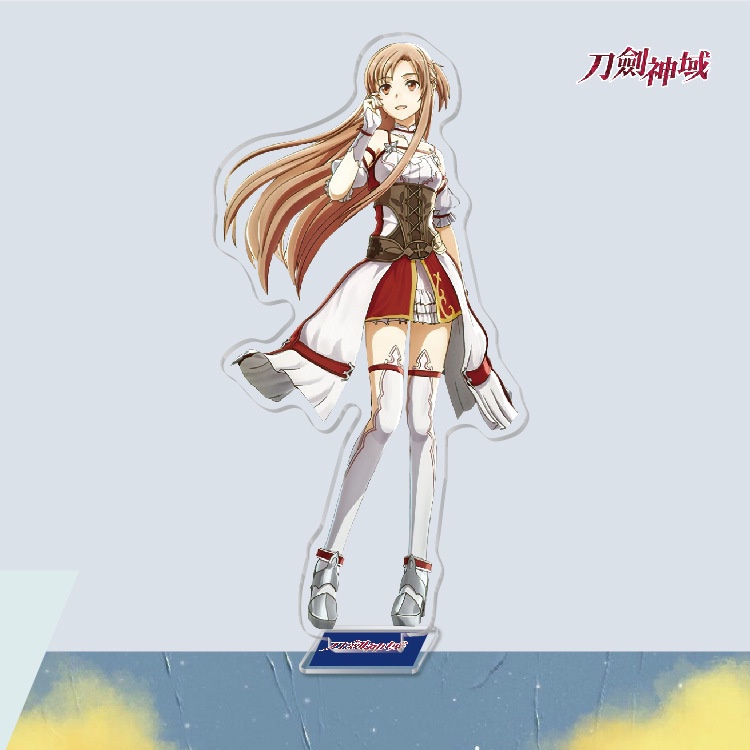 Standee IN HÌNH Sword Art Online Đao kiếm thần vực acrylic anime game mica chibi trang trí góc làm việc học tập